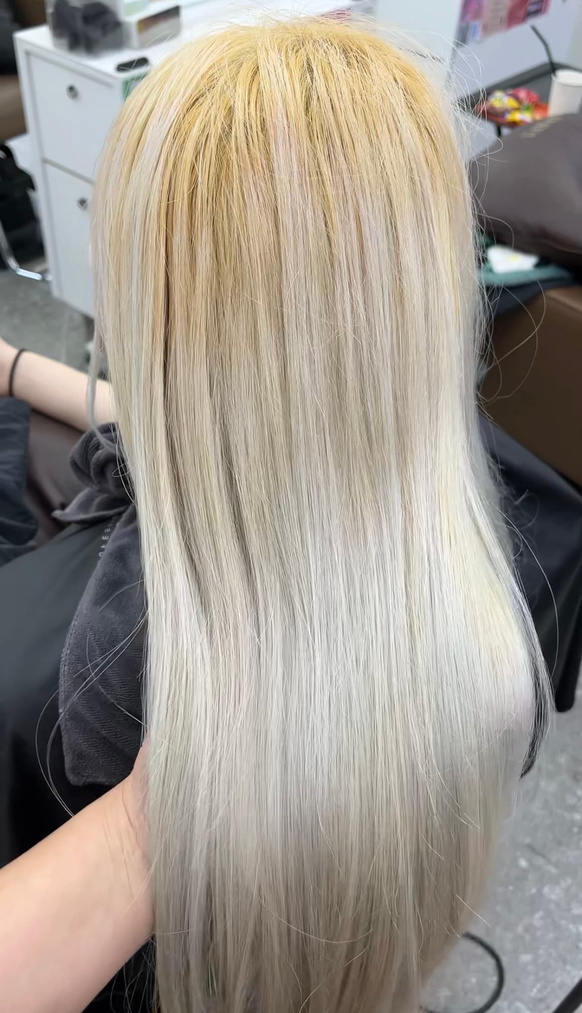 애쉬브라운 Before