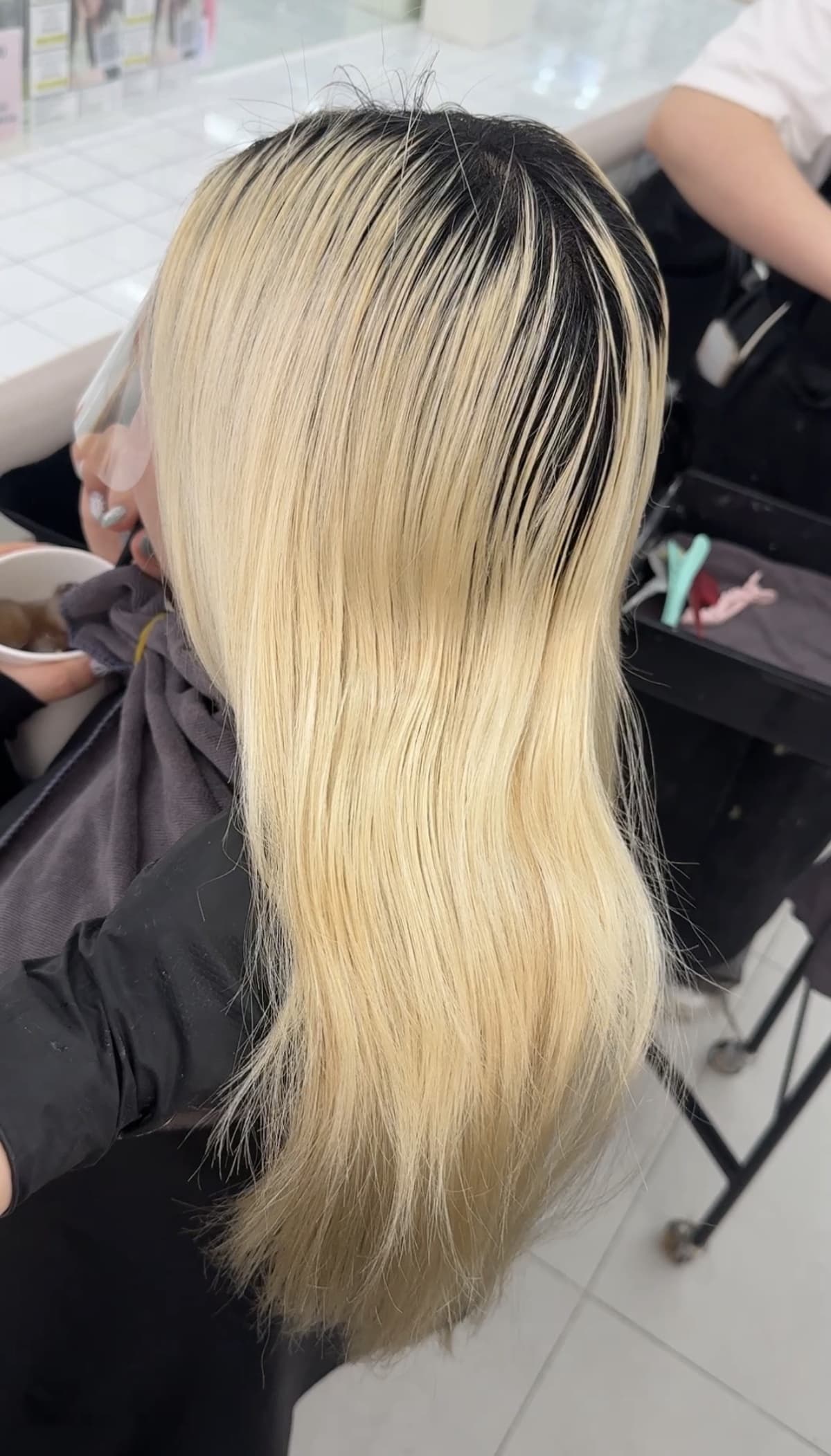 애쉬베이지 Before