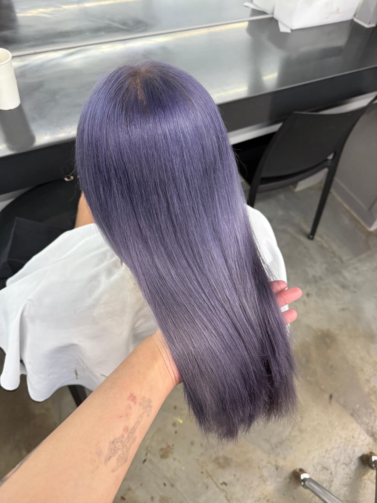 라벤더 그레이 After