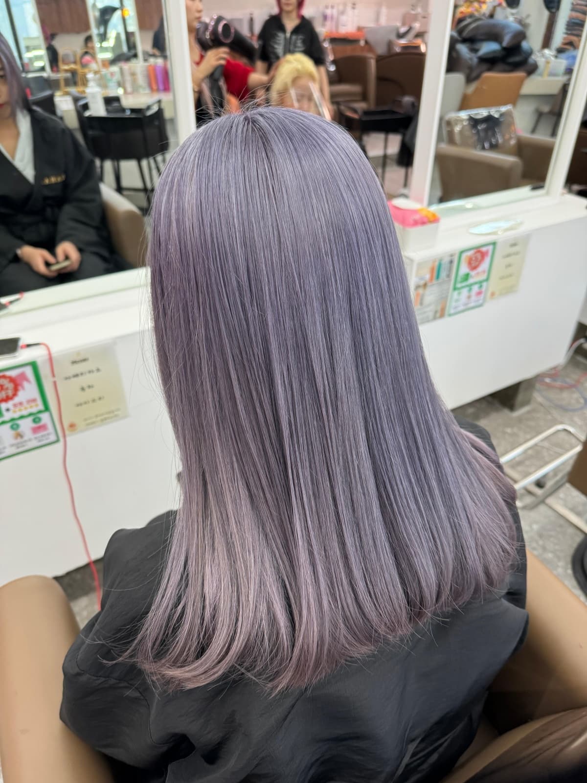 애쉬바이올렛 After
