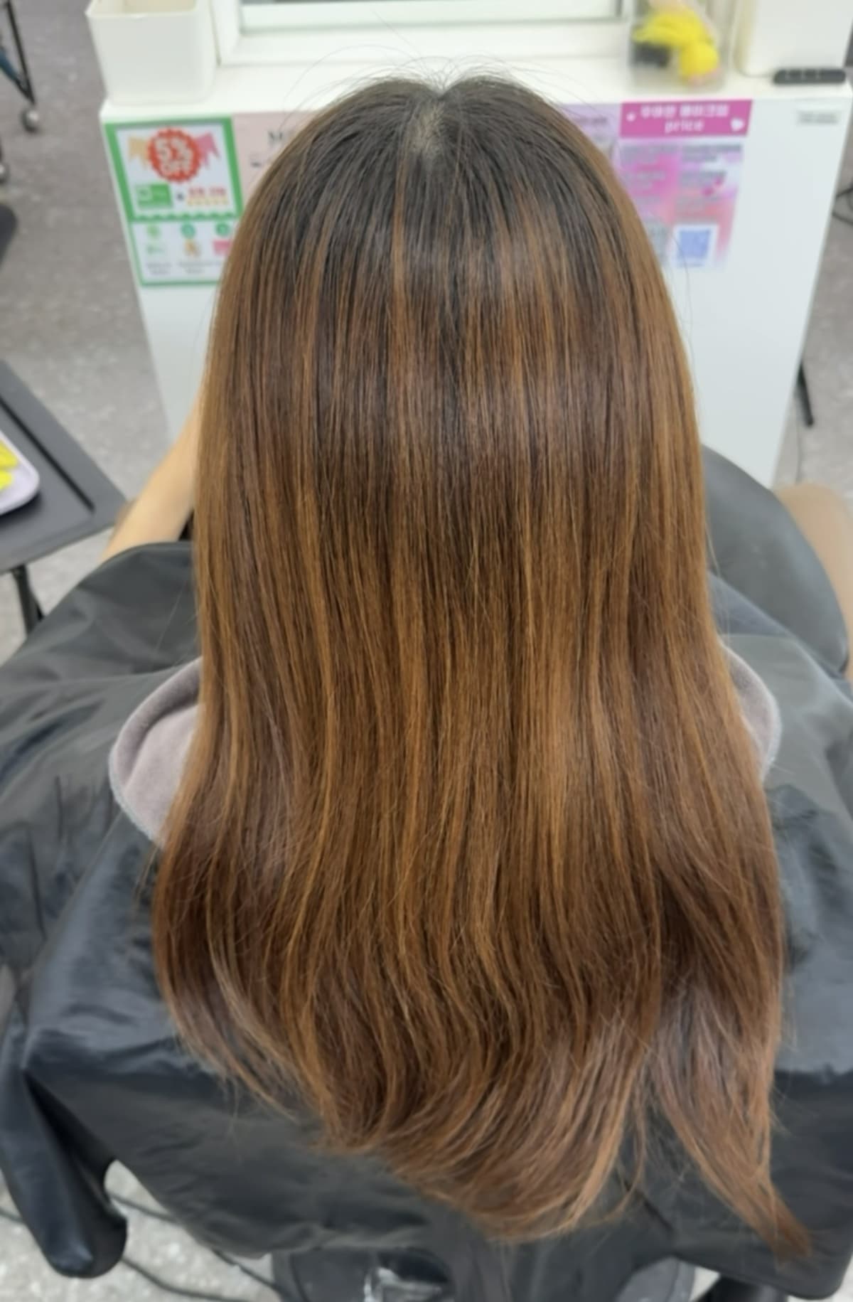 애쉬핑크 Before