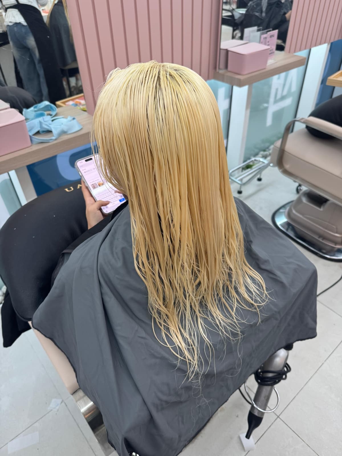 애쉬바이올렛 Before