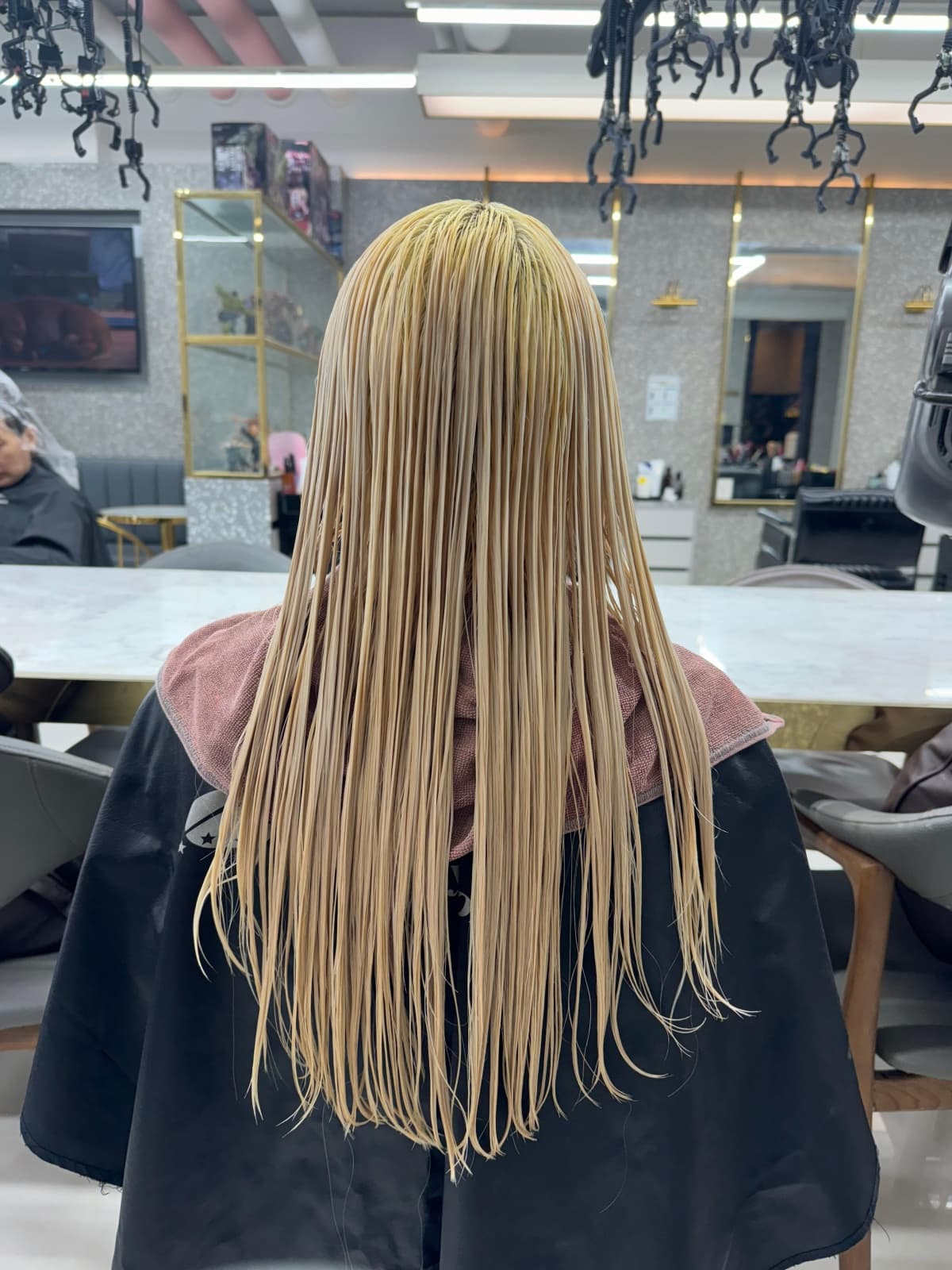 애쉬블루 Before