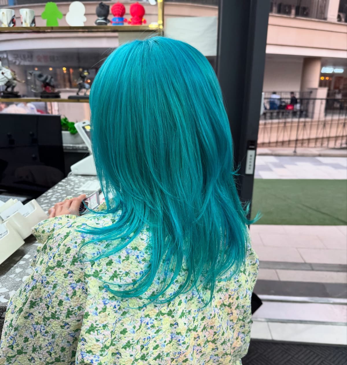 민트블루 After